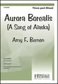 Aurora Borealis Three-Part Mixed choral sheet music cover